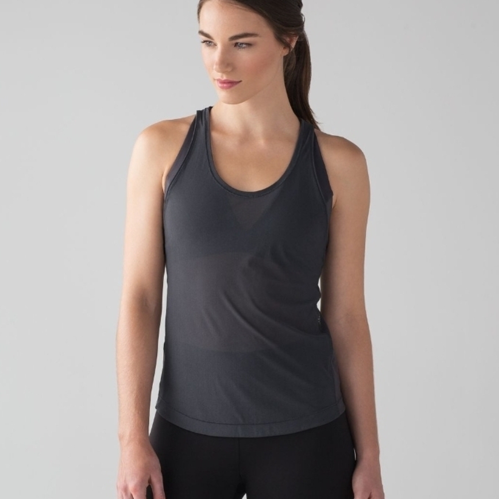 LULULEMON Black Racerback Tank Top